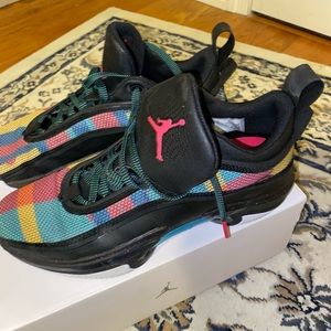 Air Jordan 36 black multicolor size 12